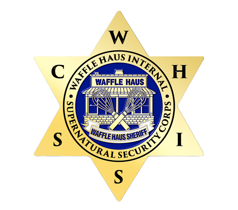 Waffle Haus Sheriff Badge